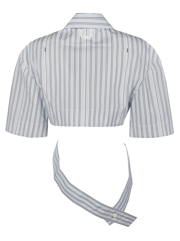 Jacquemus Stripe Cropped Blouse - Women