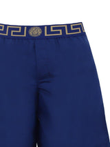 Versace Greca Waistband Swim Shorts - Men