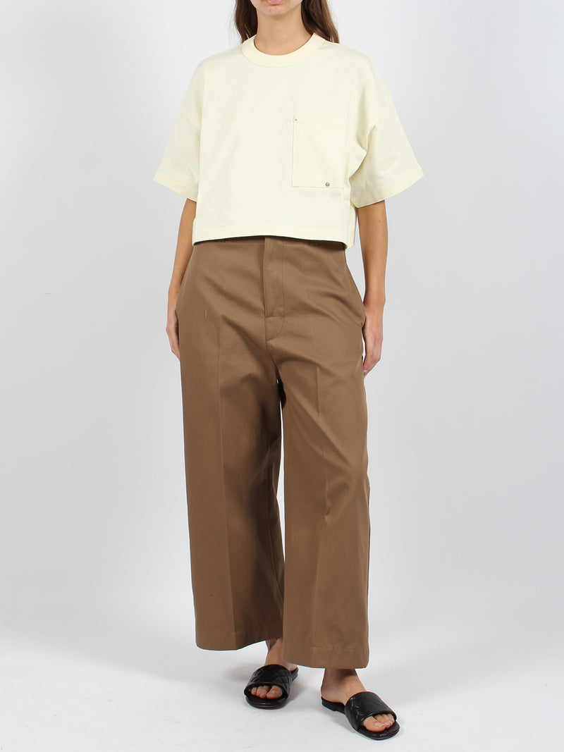 Bottega Veneta Cotton Twill Culotte Trousers - Women