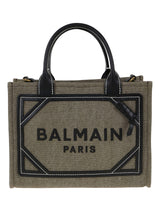 Balmain B-army Shopper Small-canvas&amp;logo - Women