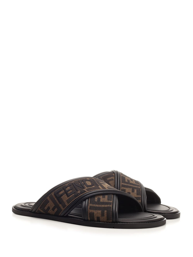 Fendi ff Flat Sandal - Men