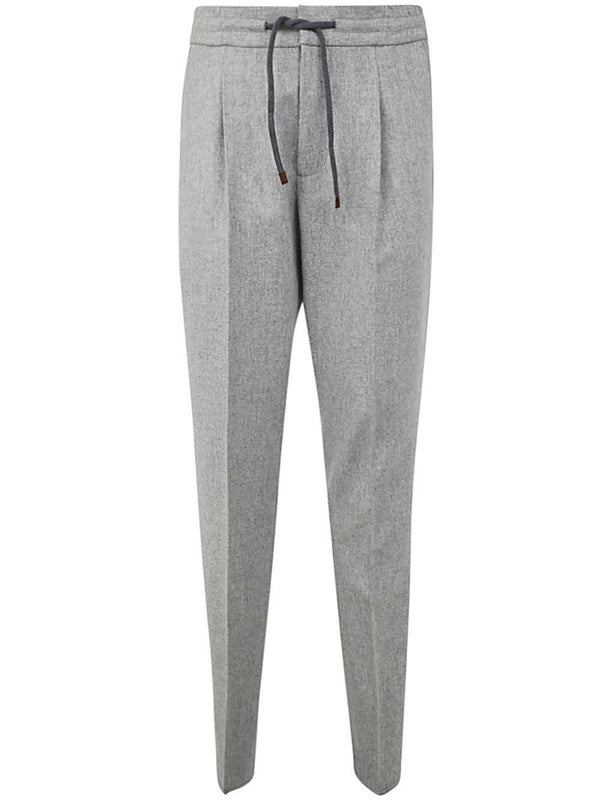 Brunello Cucinelli Trousers With Pleats - Men