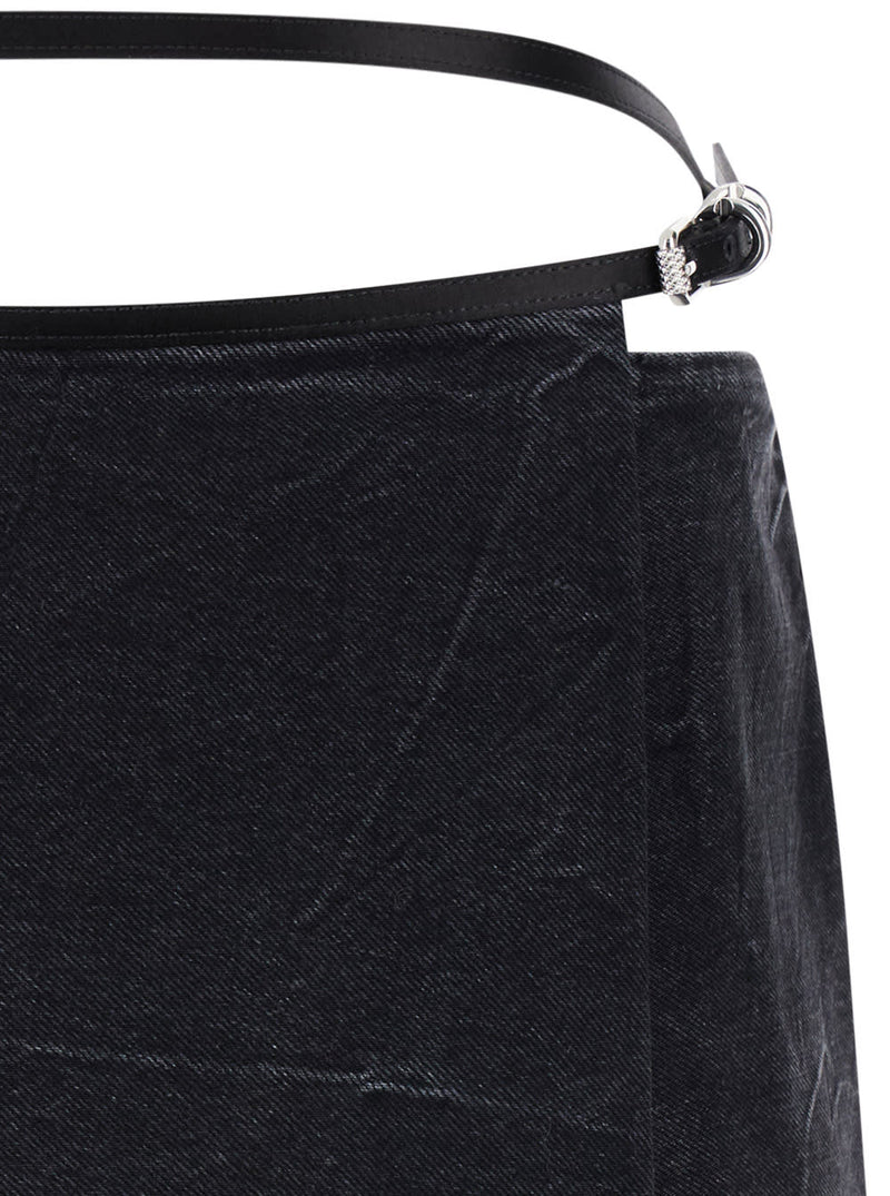 Givenchy Voyou Denim Skirt - Women