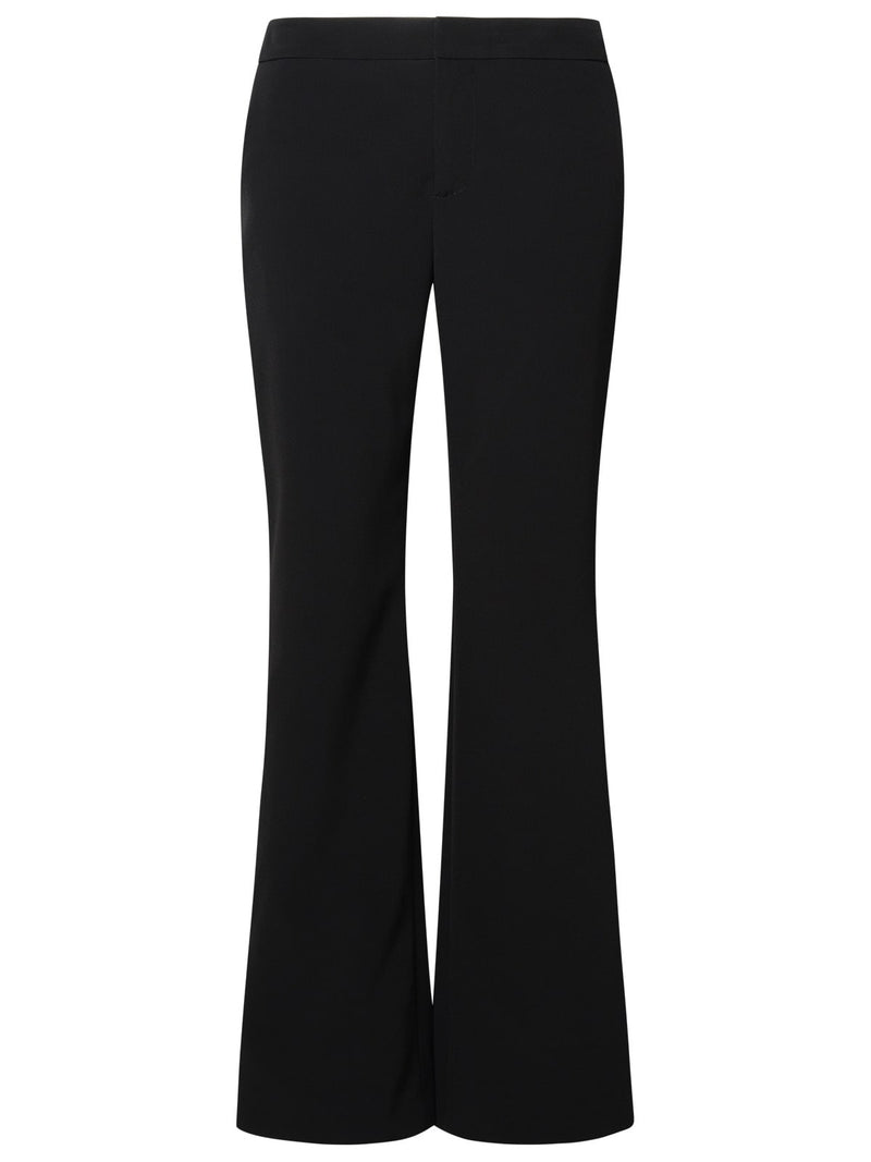 Balmain Black Viscose Trousers - Women