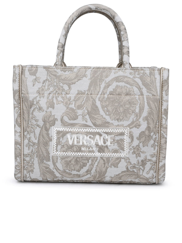 Versace Two-tone Fabric Bag - Women