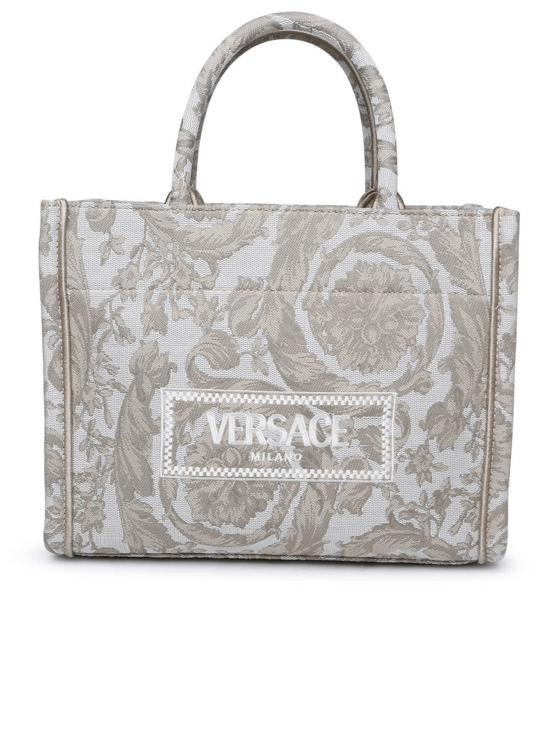 Versace Two-tone Fabric Bag - Women