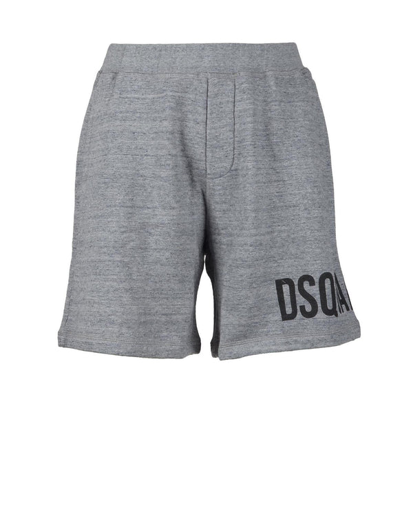 Dsquared2 Mens Light Gray Bermuda Shorts - Men - Piano Luigi