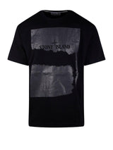 Stone Island Logo Printed Crewneck T-shirt - Men