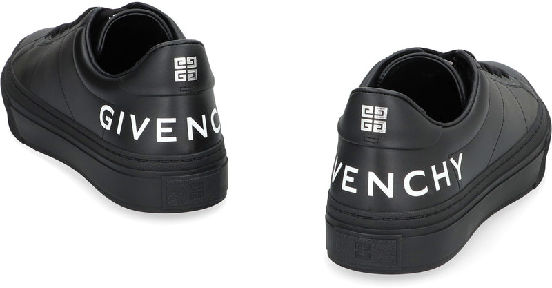 Givenchy City Sport Leather Low-top Sneakers - Men