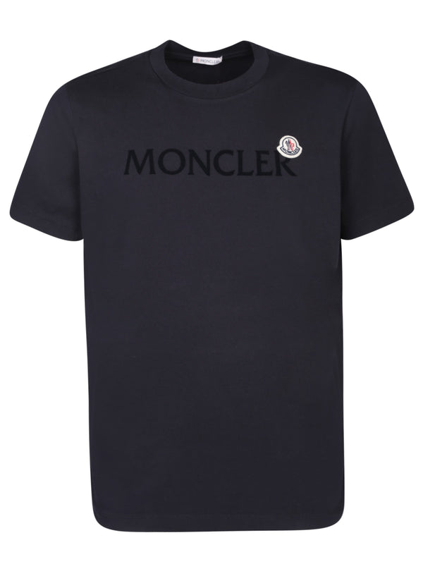 Moncler Mini Patch Blue T-shirt - Men