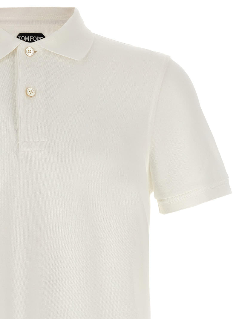 Tom Ford Piquet Polo Shirt - Men - Piano Luigi