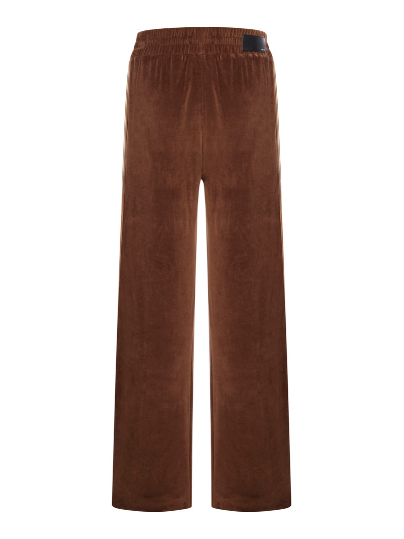 AMIRI Brown Stack Velour Track Pants - Men