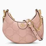 Gucci Pink Quilted Gg Mini Bag - Women