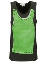 J.W. Anderson Clay Trompe Loeil Print Vest - Women