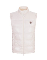 Moncler White Alcibia Padded Vest - Women