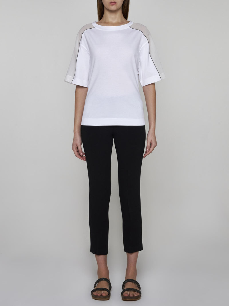 Brunello Cucinelli Monile Cotton T-shirt - Women