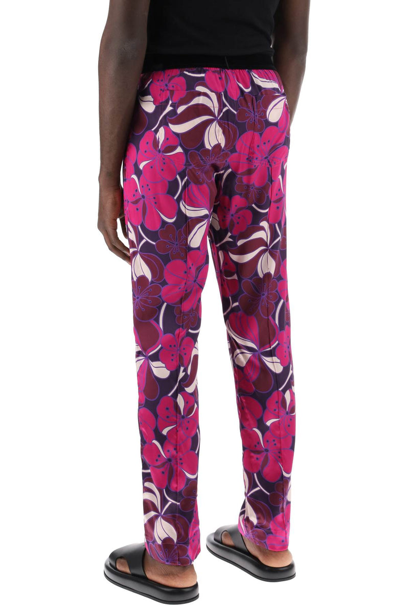 Tom Ford Pajama Pants In Floral Silk - Men