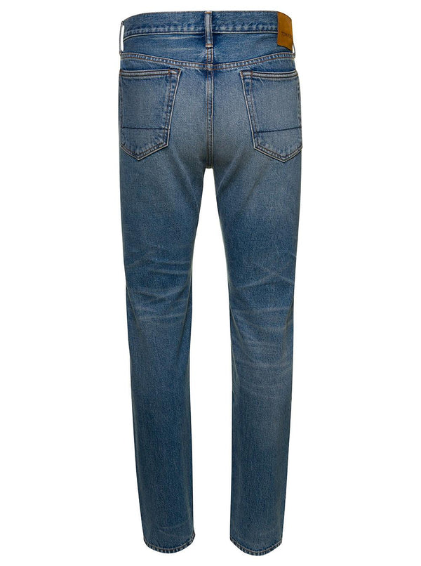 Tom Ford Denim Lavato Vestibilita - Men - Piano Luigi