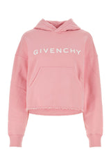 Givenchy Pink Cotton Sweatshirt - Women - Piano Luigi