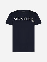 Moncler Logo Cotton T-shirt - Women