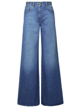 Versace Blue Cotton Jeans - Women