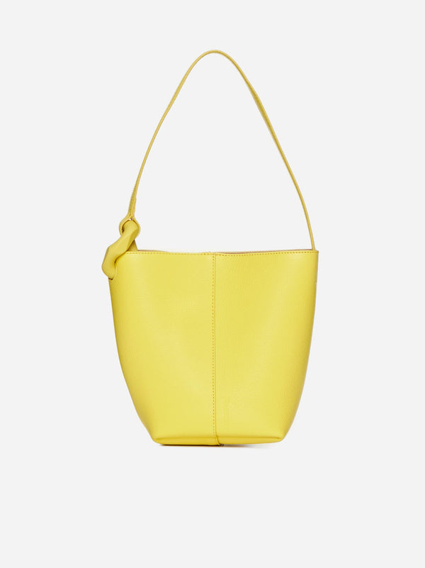 J.W. Anderson Corner Leather Small Bucket Bag - Women