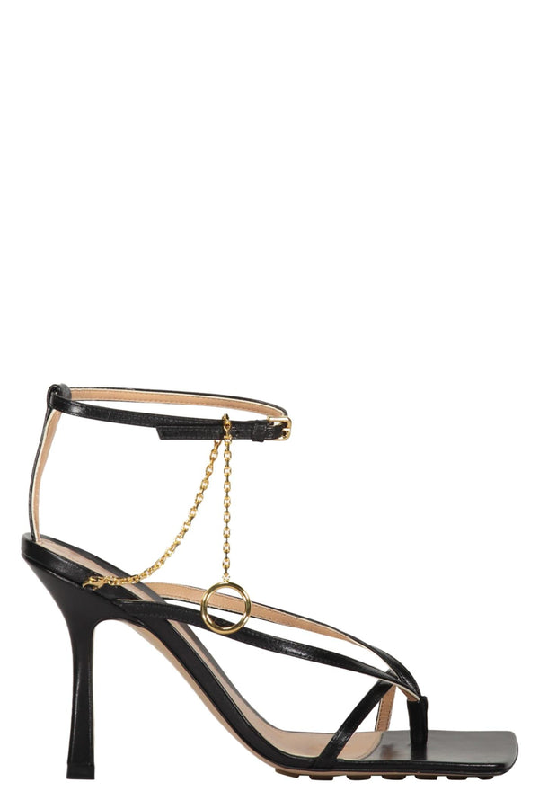 Bottega Veneta Leather Sandals - Women - Piano Luigi