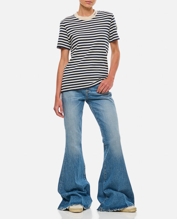 Moncler Striped Regular T-shirt - Women