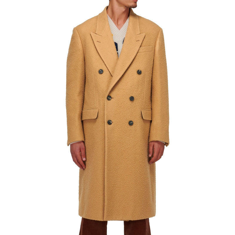 Fendi Wool Long Coat - Men - Piano Luigi