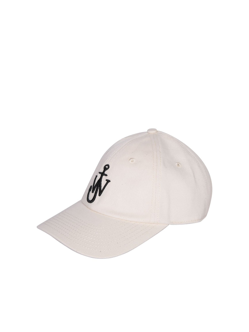 J.W. Anderson Ancora Jwa White Baseball Hat - Women