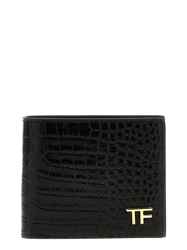 Tom Ford Logo Wallet - Men - Piano Luigi