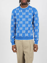 Gucci Gg Cotton Intarsia Jumper - Men