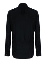 Tom Ford Camicia In Jersey Di Seta Lucida - Men