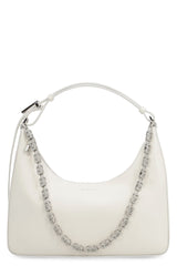 Givenchy Moon Cut Out Small Bag In Ivory Leather - Women