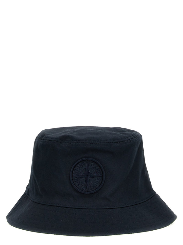 Stone Island Logo Embroidery Bucket Hat - Men