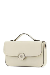 Gucci Ivory Leather Small Petite Gg Handbag - Women - Piano Luigi