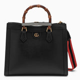 Gucci Diana Black Medium Tote Bag - Women