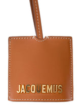 Jacquemus le Porte Cle Bagage Brown Key-chain With Logo Lettering In Smooth Leather Man - Women - Piano Luigi