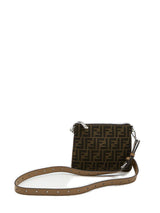 Fendi Ff Monogrammed Mini Crossbody Bag - Women