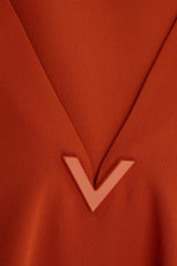 Valentino Vlogo Plaque V-neck Blouse - Women