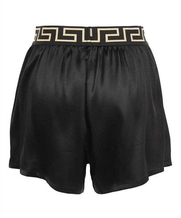 Versace Logo Print Swim Shorts - Women - Piano Luigi