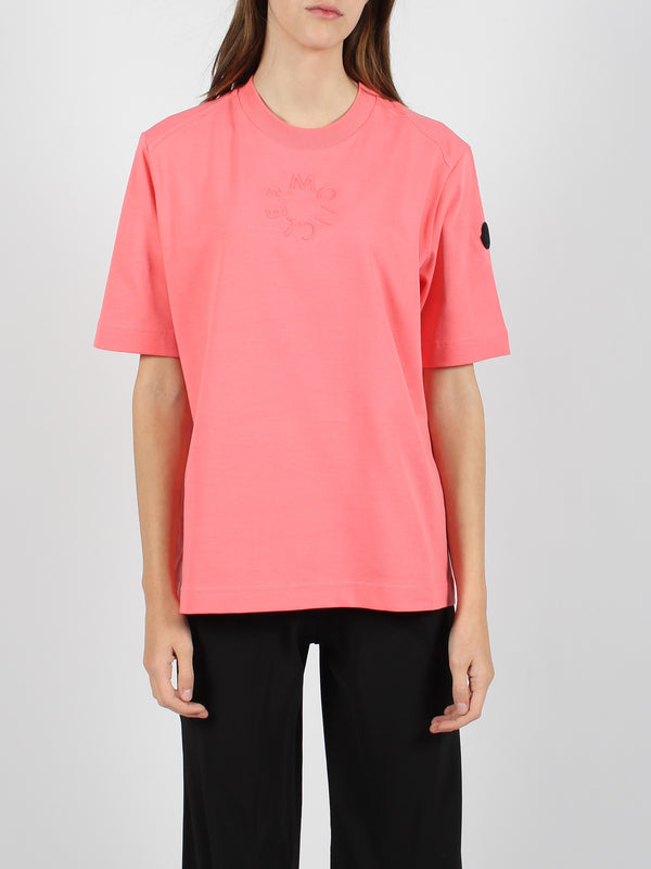 Moncler Embossed Logo T-shirt - Women