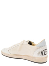 Golden Goose Ball Star Net Upper Crack Leather Toe And Spur Nylon Tongue Leather Star And Heel - Men