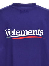 VETEMENTS campaign Logo T-shirt - Women