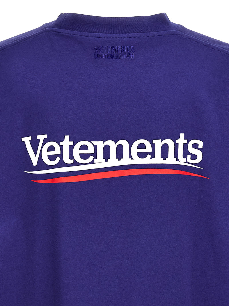 VETEMENTS campaign Logo T-shirt - Women