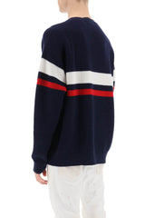 Dsquared2 Wool Sweater With Varsity Patch - Men