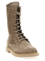 Brunello Cucinelli Suede Lace-up Boots - Women