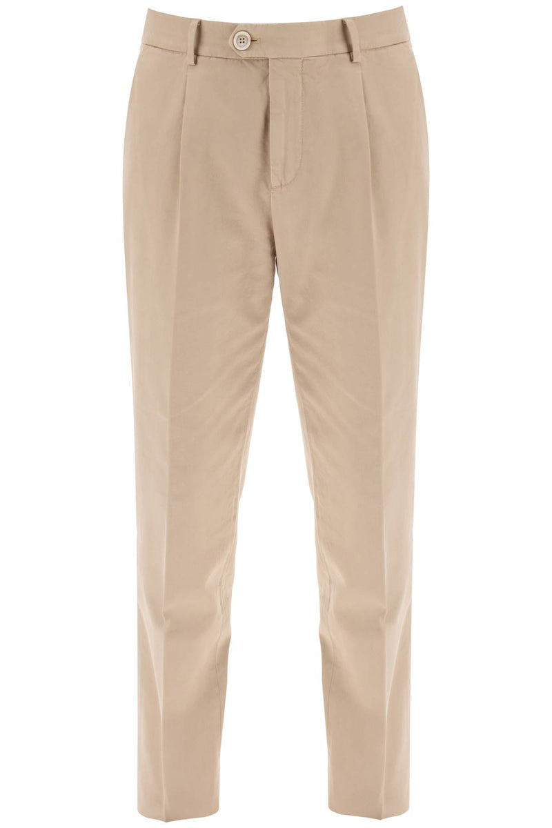 Brunello Cucinelli Chino Pants In Gabardine - Men