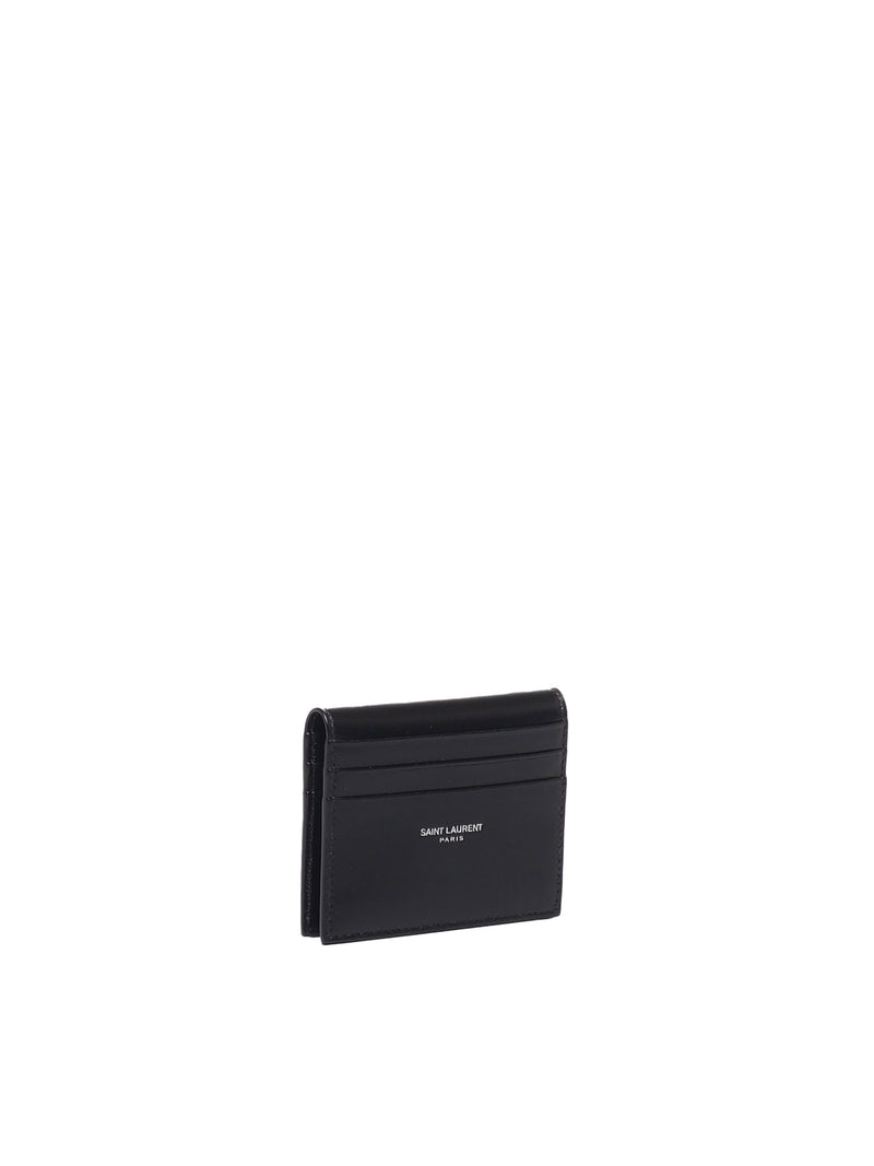 Saint Laurent Paris Reversible Card Case - Men