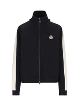 Moncler Logo Patch Zip-up Jacket - Women